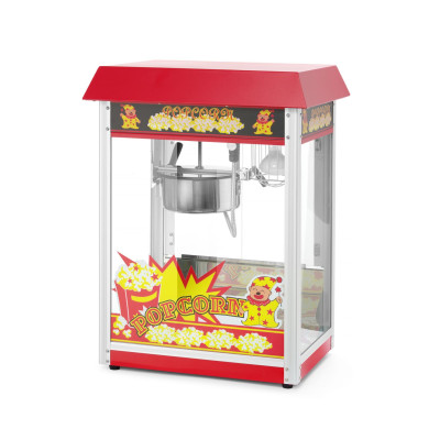 Stroj na výrobu popcornu, HENDI, Červená, 230V/1500W, 574x420x(H)778mm | 282748