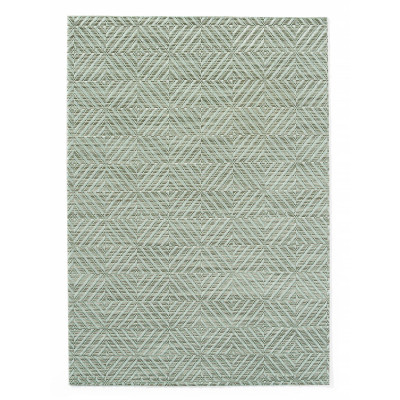 Prostírání, geometrický vzor - sada, HENDI, Zelená, 6 ks, 450x300mm | 597934