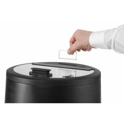 Konvice na polévku UNIQ, HENDI, designed by Robert Bronwasser, 8L, Černá, 220-240V/500W, 365x(H)325mm | 860526