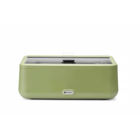 Chafing dish UNIQ, HENDI, designed by Robert Bronwasser, Zelená, 220-240V/700W, 607x402x(H)245mm | 470435