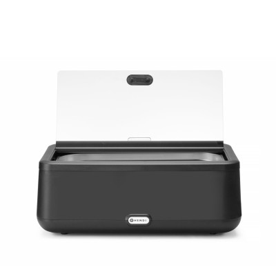 Chafing dish UNIQ, HENDI, designed by Robert Bronwasser, Černá, 220-240V/700W, 607x402x(H)245mm | 470411