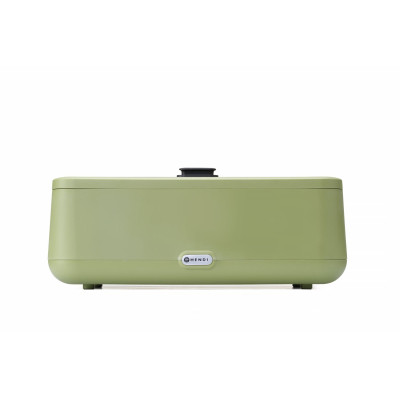 Chafing dish UNIQ, HENDI, designed by Robert Bronwasser, Zelená, 220-240V/700W, 607x402x(H)245mm | 470435