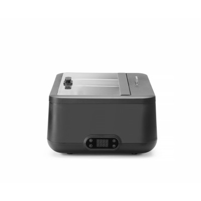 Chafing dish UNIQ, HENDI, designed by Robert Bronwasser, Černá, 220-240V/700W, 607x402x(H)245mm | 470411