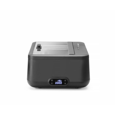 Chafing dish UNIQ, HENDI, designed by Robert Bronwasser, Černá, 220-240V/700W, 607x402x(H)245mm | 470411