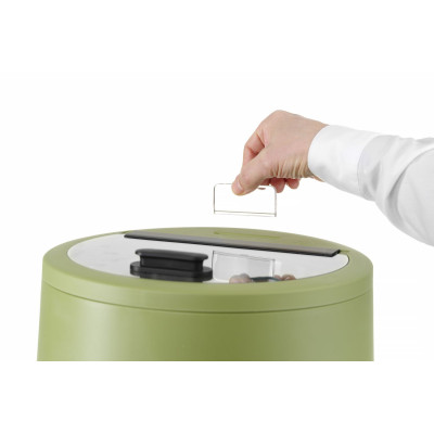 Konvice na polévku UNIQ, HENDI, designed by Robert Bronwasser, 8L, Zelená, 220-240V/500W, 365x(H)325mm | 860540