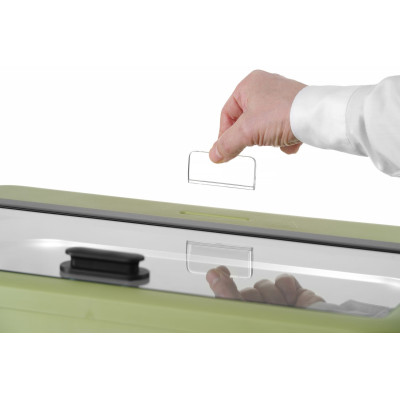 Chafing dish UNIQ, HENDI, designed by Robert Bronwasser, Zelená, 220-240V/700W, 607x402x(H)245mm | 470435