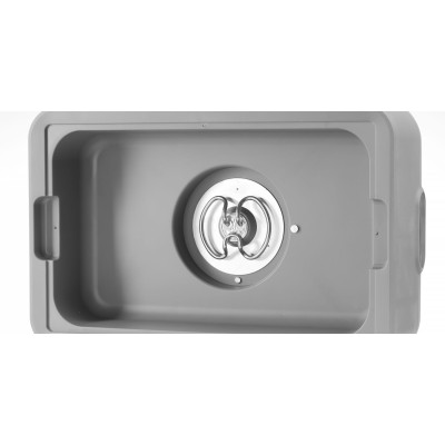 Chafing dish UNIQ, HENDI, designed by Robert Bronwasser, Bílá, 220-240V/700W, 607x402x(H)245mm | 470428