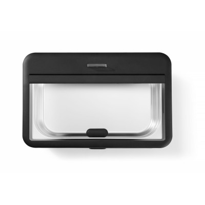 Chafing dish UNIQ, HENDI, designed by Robert Bronwasser, Černá, 220-240V/700W, 607x402x(H)245mm | 470411