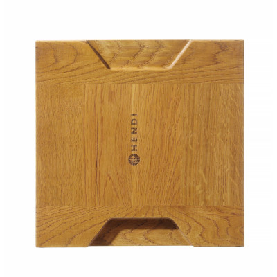 Dubové servírovací prkénko, HENDI, 270x270x(H)20mm | 505472