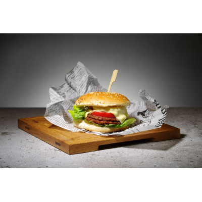 Dubové servírovací prkénko, HENDI, 270x270x(H)20mm | 505472