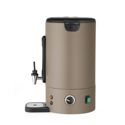 Kotel na horké nápoje UNIQ, HENDI, designed by Robert Bronwasser, 16L, Taupe, 220-240V/1650W, 357x380x(H)502mm | 211540