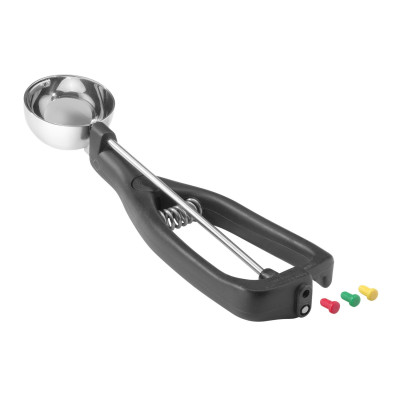 Naběračka na zmrzlinu pro leváky, Stöckel, 1/40, Černá, 45x(H)mm | 755228