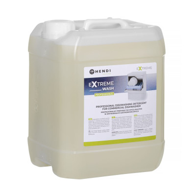 Extrémní profesionální prostředek na mytí nádobí pro komerční myčky nádobí, HENDI, 10 l | 975053