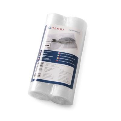Reliéfní vakuové sáčky - v roli - 2 ks, HENDI, 2 ks, 280x6000mm | 971451