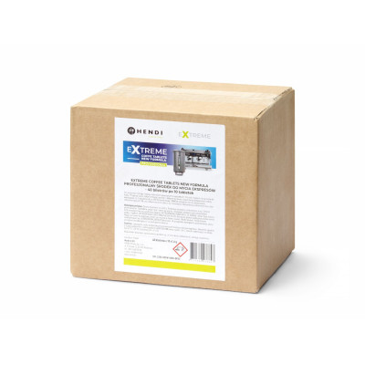 Extreme Coffee Tablets NEW FORMULA profesionální čistící prostředek na kávovary, HENDI, 40 blistrů po 10 tabletách | 976647