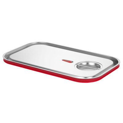Víko pro nádoby GN se silikonovým těsněním, HENDI, Kitchen Line, GN 1/1, 530x325mm | 807606
