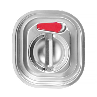 Víko pro nádoby GN se silikonovým těsněním, HENDI, Kitchen Line, GN 1/6, 156x142mm | 807651