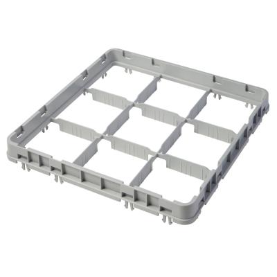 Nástavec koše half drop 500x500 mm šedý GSS | HENDI 9E2151