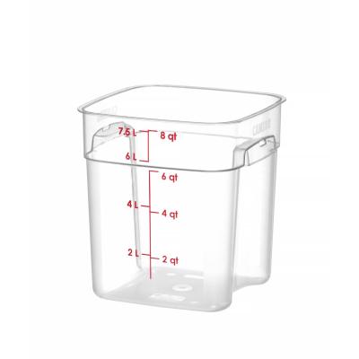 CAMBRO 8SFSPROCW135 | Nádoba na potraviny CamSquares Fresh Pro, Cambro, 7, 6L, Průhledná
