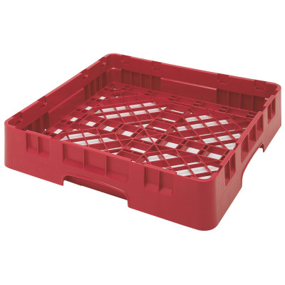 Univerzální koš Camrack 500x500 mm pro myčky nádobí, Cambro, Camrack, červená, Červená, 500x500x(H)101mm | BR258163