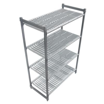 Skladovací regál Camshelving Cambro Basics Plus se 4 odvětrávanými policemi GSS | HENDI CBU213672V4