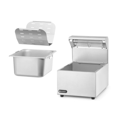 HENDI, GN 1/2, 220-240V/400W, 357x267x(H)376mm | 209066