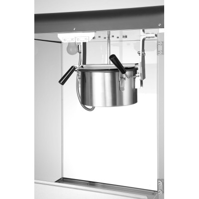 Stroj na výrobu popcornu, HENDI, 80L, Černá, 220-240V/1155W, 560x445x(H)775mm | 282823