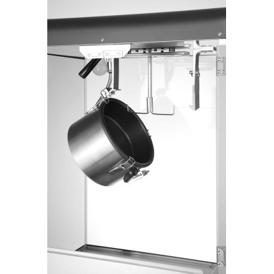 Stroj na výrobu popcornu, HENDI, 80L, Černá, 220-240V/1155W, 560x445x(H)775mm | 282823