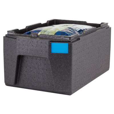 Termoizolační box Cam GoBox, horní plnění, GN 1/1, 46 l, Cambro, Černá, 680x400x(H)321mm | EPP180LH110