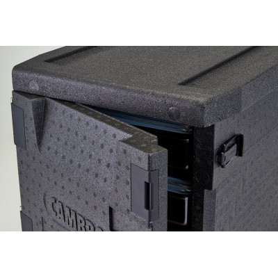 Termoizolační box Cam GoBox, horní plnění, GN 1/1, 86 l, Cambro, GN 1/1, 86L, Černá, 640x440x(H)625mm | EPP400110