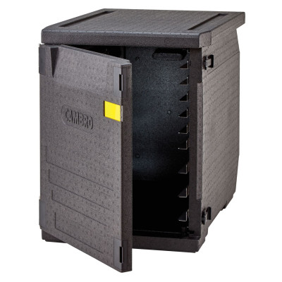 Termoizolační box Cam GoBox s předním plněním, 600x400 mm, s nastavitelnými drážkami, Cambro, 155 l, s nastavitelnými drážkami,