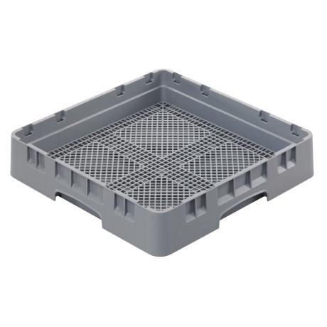 Koš na příbory Camrack 500 x 500 mm do myčky, šedý, Cambro, šedý, Světle šedá, 500x500x(H)101mm | FR258151