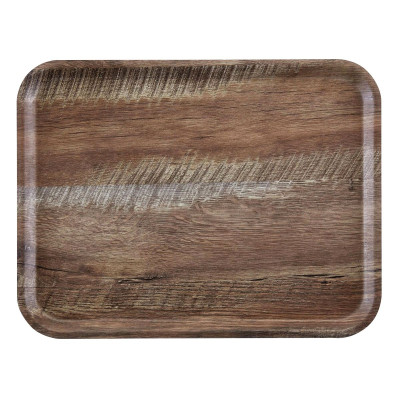 Servírovací tác Capri, Cambro, tmavý dub, Tmavé dřevo, 370x530mm | CA3753E88