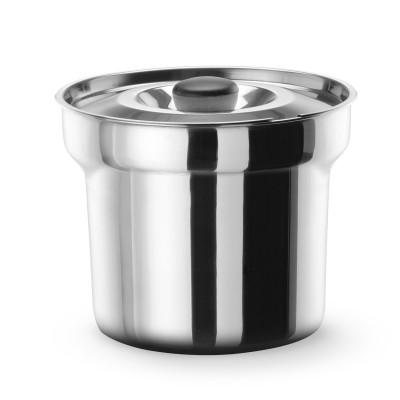 Sada: Vodní lázeň Ranger + 2x 4L nádoba s víkem, HENDI, 8L, 220-240V/1000W, 604x332x(H)315mm | 201473