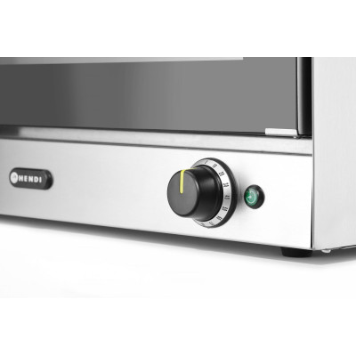 Horkovzdušná trouba se zvlhčováním H100S, HENDI, GN 1/1, 230V/3500W, 699x608x(H)550mm | 229873