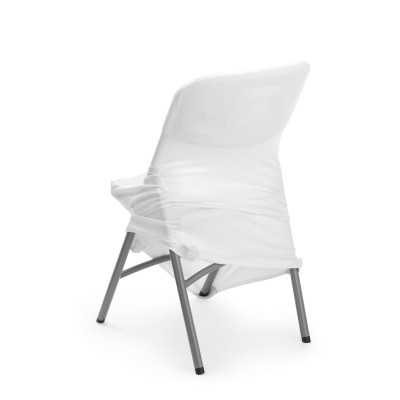 Skládací kryt židle, HENDI, 810965 & 910989, Bílá, 540x440x(H)840mm | 816363