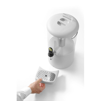 Dávkovač šťávy UNIQ, HENDI, designed by Robert Bronwasser, 8L, Bílá, 318x216x(H)532mm | 425053