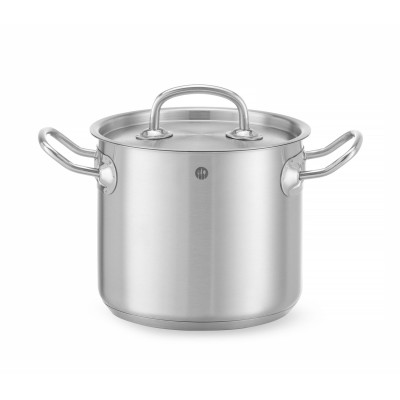 Vysoký hrnec s poklicí, HENDI, Kitchen Line, 32L, 360x(H)320mm | 837139