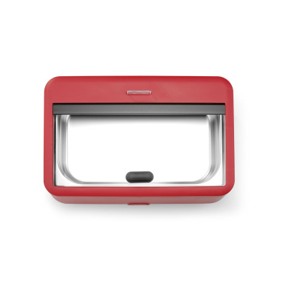 Chafing dish UNIQ, HENDI, designed by Robert Bronwasser, Červená, 220-240V/700W, 607x402x(H)245mm | 470459