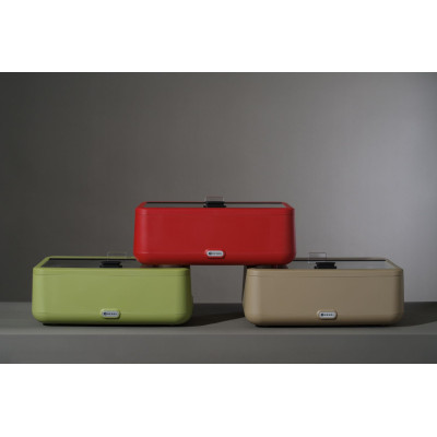 Chafing dish UNIQ, HENDI, designed by Robert Bronwasser, Červená, 220-240V/700W, 607x402x(H)245mm | 470459