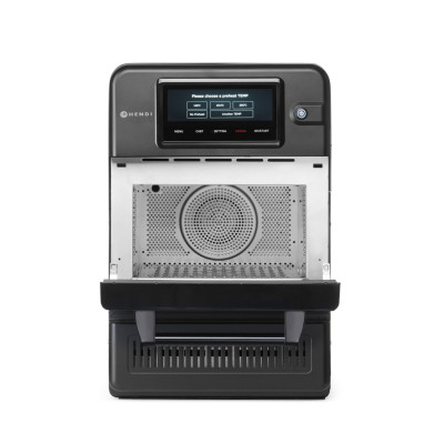 Vysokorychlostní pečící trouba CombiTurbo, HENDI, 18L, Černá, 230V/3000W, 402x735x(H)608mm | 281277