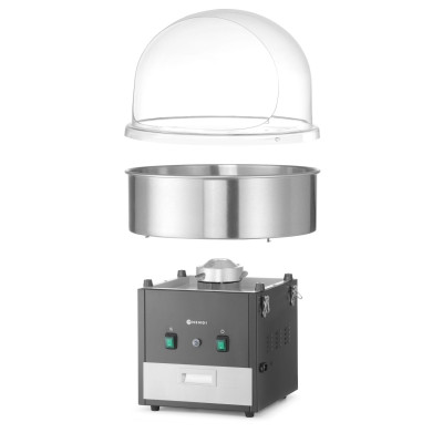 Stroj na výrobu cukrové vaty , HENDI, Černá, 220-240V/1130W, 520x520x(H)503mm | 282816