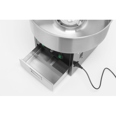 Stroj na výrobu cukrové vaty , HENDI, Černá, 220-240V/1130W, 520x520x(H)503mm | 282816