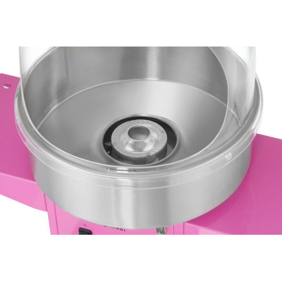 Stroj na cukrovou vatu, HENDI, Pastelově růžová, 220-240V/1130W, 948x520x(H)914mm | 282809