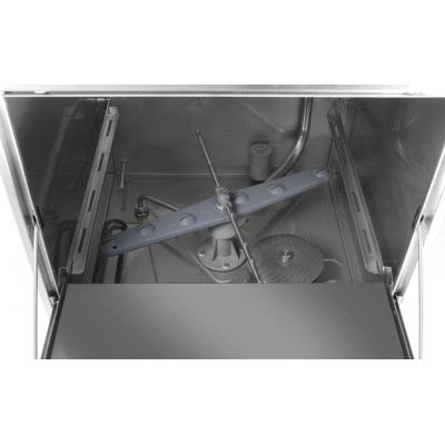 Myčka nádobí 50x50 - elektronicky řízená, HENDI, 230V/3600W, 570x600x(H)830mm | 237540