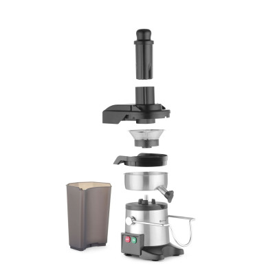 Kompaktní elektrický odšťavňovač, HENDI, 230V/500W, 233x416x(H)493mm | 220238