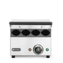 Kontaktní gril na párek v rohlíku a wrapy, HENDI, 220-240V/1800W, 385x285x(H)254mm | 263594