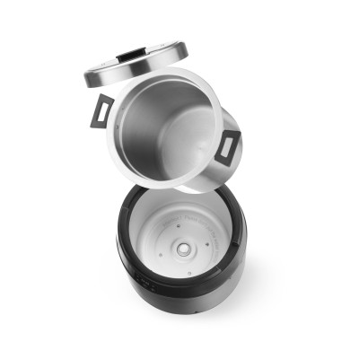 Kotlík na polévku bez vody, 10L, HENDI, 10L, Černá, 220-240V/450W, 330x(H)398mm | 860564