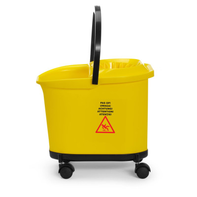 Kbelík na vytírání podlahy, HENDI, 16L, Žlutá, 405x296x(H)340mm | 873397