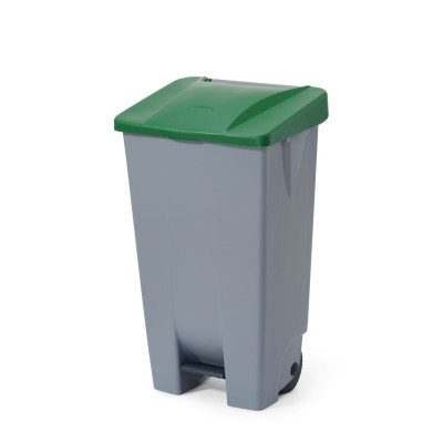 Nádoba na odpadky, HENDI, 120L, Světle šedá, 510x425x(H)875mm | 873458